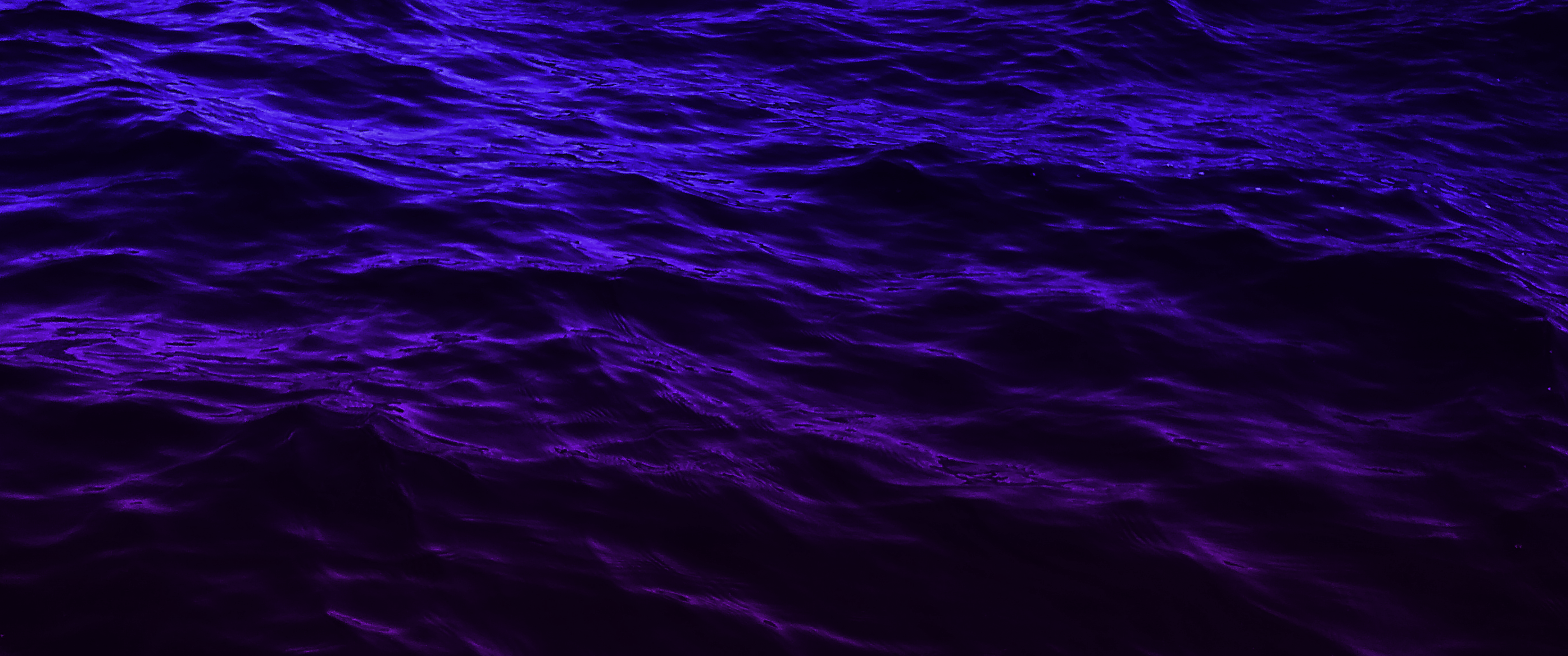 blue purple sea